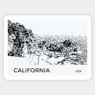 California USA Sticker